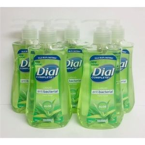 5 Bottles Dial Complete ~ Aloe Hydrating Hand Soap 7.5 fl oz (221 ml) Each RARE